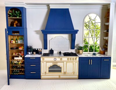 Range Cooker, Range Hood – 1-6 scale fashion doll furniture - DIY kit