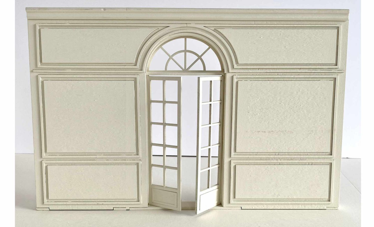 Classic Terrace Door Wall – Window Wall Front – Doll Diorama 1:6 scale