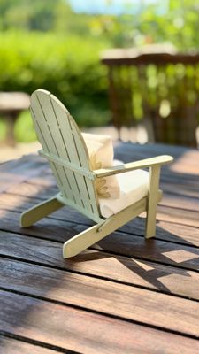 Deck Chair | 1-6 scale Dollhouse Garden Terrace Beach Lounge