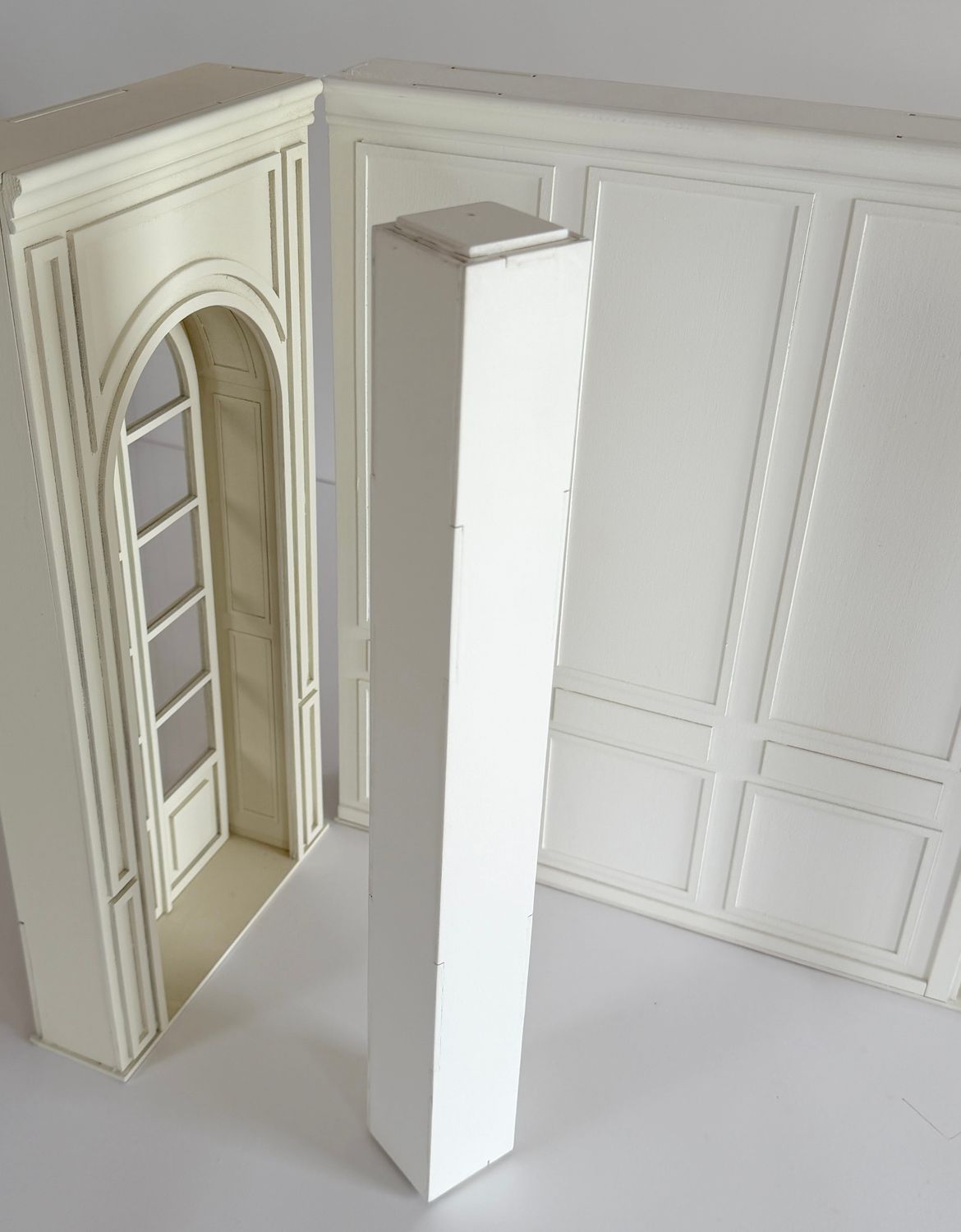 Corner Element for the 1-6 scale diorama walls – DIY kit