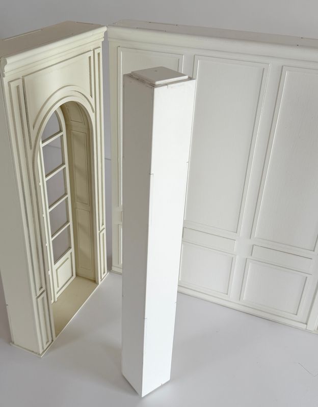 Corner Element for the 1-6 scale diorama walls – DIY kit