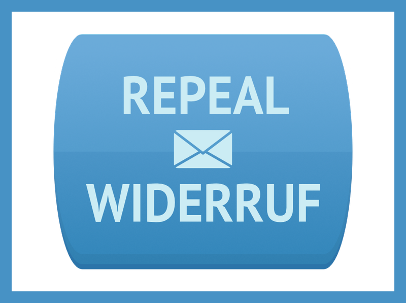 Repeal/Widerruf