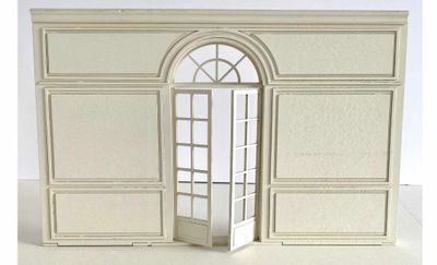 Custom Miniature Diorama Roombox Wall Elements 1:6 scale DIY kit
