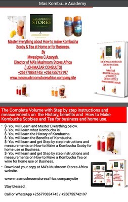 Master Everything about how to make Kombucha Scobies and Kombucha Tea at home and for business.