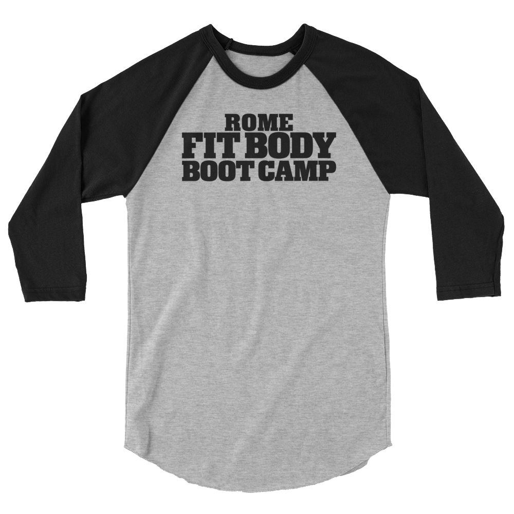 Unisex 3/4 Length Baseball Tee