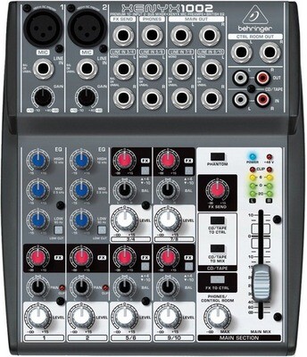 Consola Behringer Xenyx 1002 Vmusic