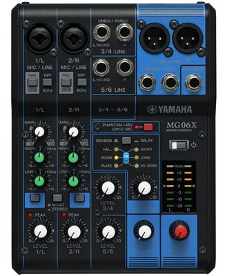 Consola Yamaha Mg06x Vmusic