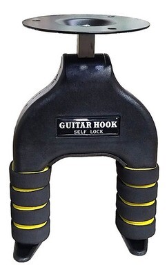 Soporte De Guitarra Bajo Para Pared Agarre Automático Seguro