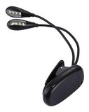 Luz Led Con Clip Dos Brazos Para Lectura Partitura