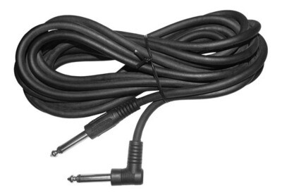 Cable Instrumento Plug 3mts En Angulo