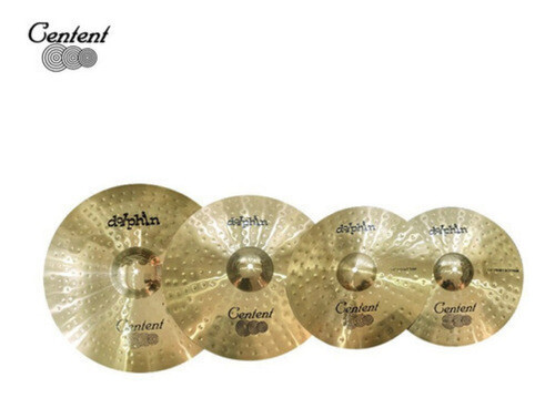 Set Platillos Centent Dolphin 14-16-20 