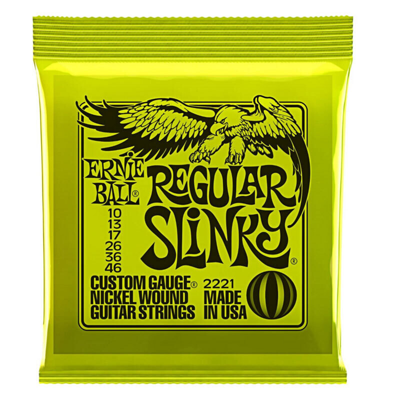 Encordado Eléctrica Ernie Ball Regular Slinky 010