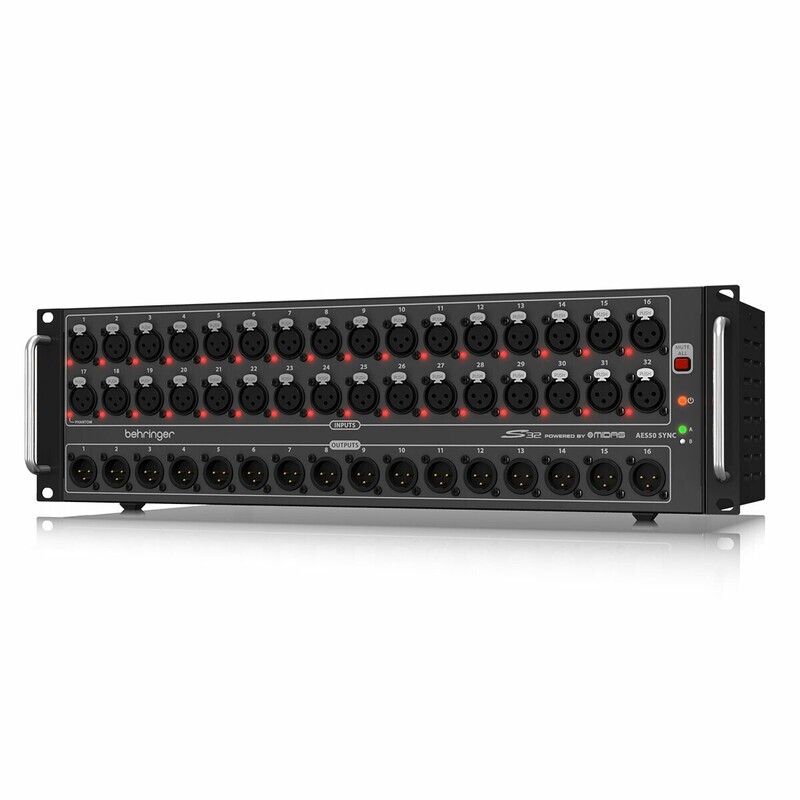 Stagebox Medusa Digital Behringer S32 32X16