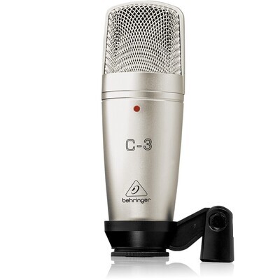 Microfono Condensador Behringer C3 Multi Patron Polar