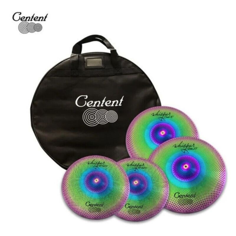Set Platillos Centent Silenciosos Prism 14-16-18-20+funda