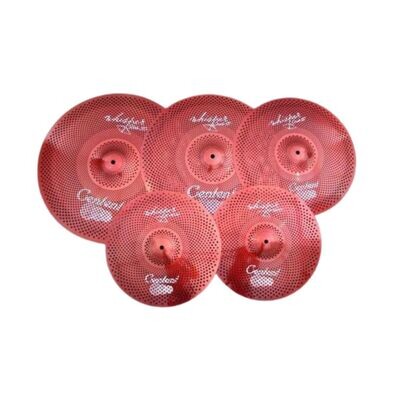 Set Platillos Centent Silenciosos Red 14-16-18-20+funda