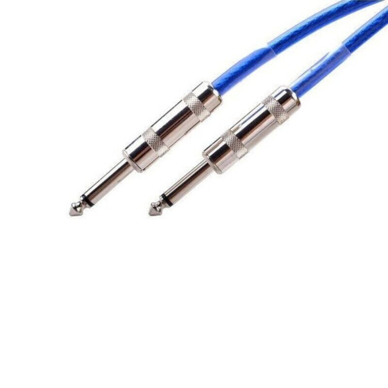 Cable Instrumento Plug  6mts Transparente Purple Turtle