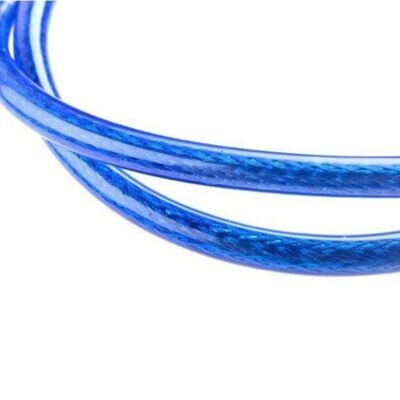 Cable Instrumento Plug 3mts Transparente Purple Turtle