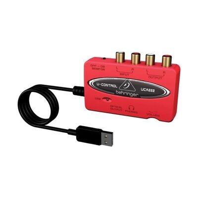 Interfaz De Audio Behringer Uca222 Usb
