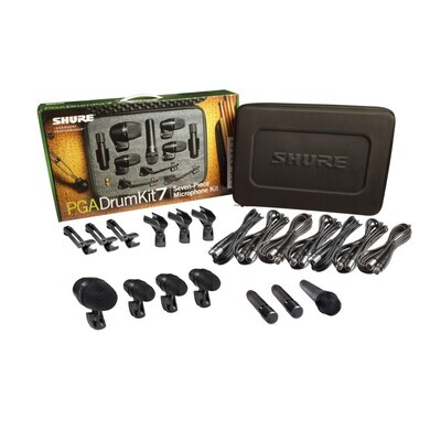 Microfono Bateria Shure Pgadrumkit7