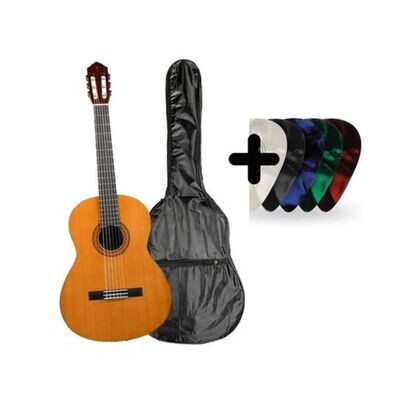 Guitarra Yamaha C40+ Funda + Puas