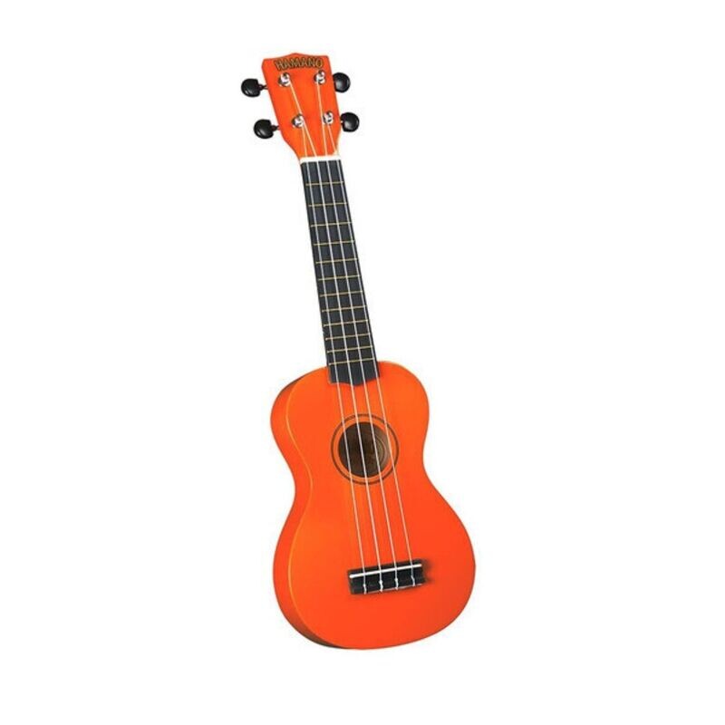 Ukelele Anaranjado Soprano C/ Funda + Pua Y Cuerda De Regalo