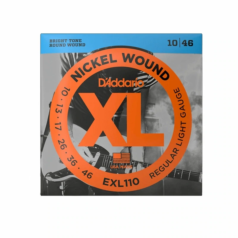 Encordado D&#39;addario Guitarra Electrica Exl110 Cuerdas 0.10