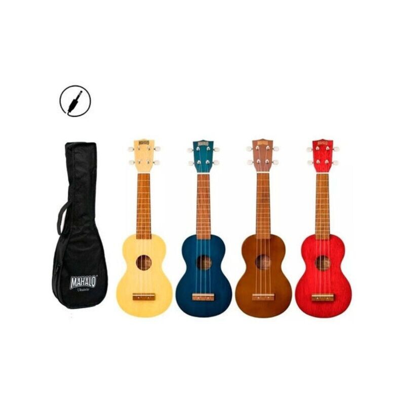 Ukelele Soprano C/funda Y Pua De Regalo Mahalo Mk1