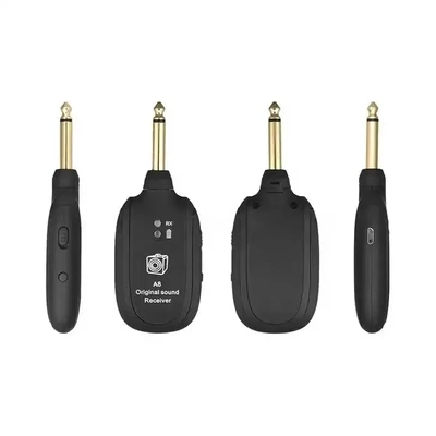 Sistema inalambrico A8 UHF P/Guitarra y Bajos