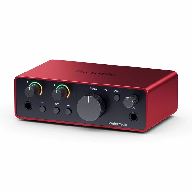 Interfaz Audio Focusrite Scarlett Solo 4th Gen