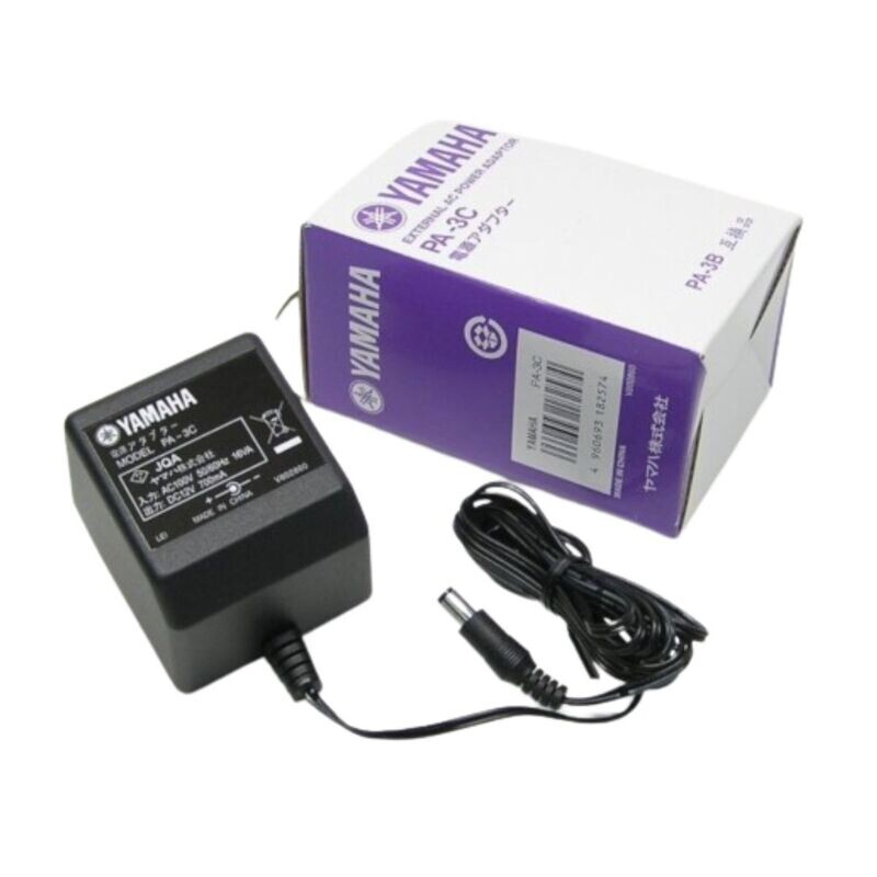 Adaptador de Corriente para teclados marca Yamaha modelo PA3C