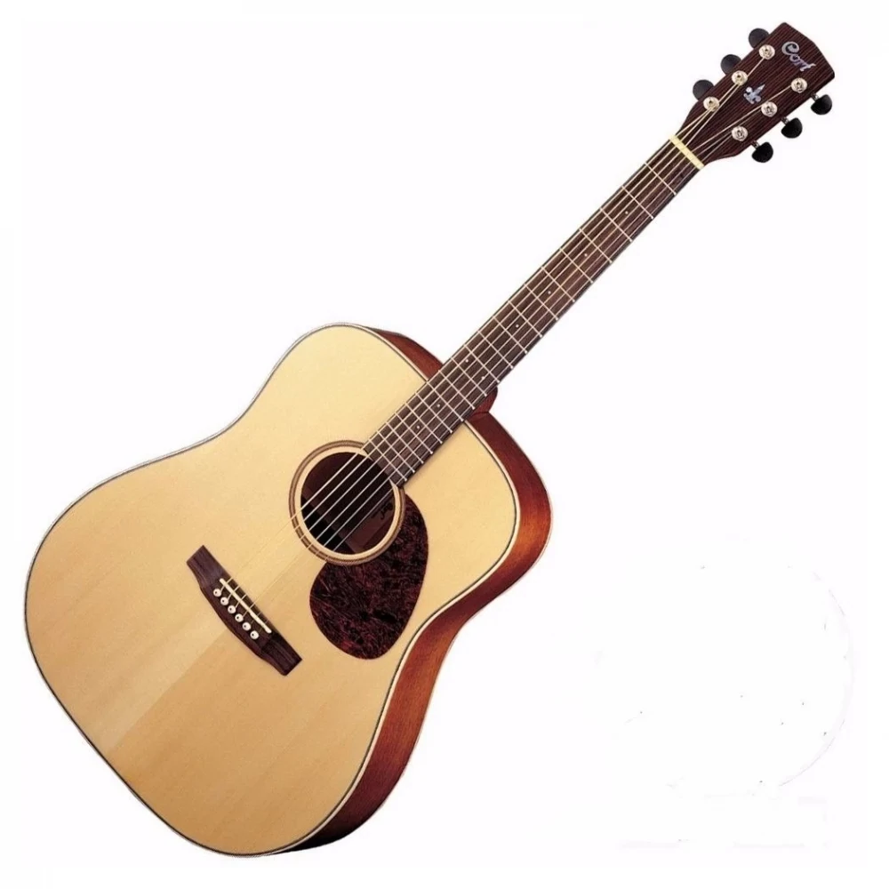 Guitarra Acustica Cuerpo Natural Cort EARTH100-NAT