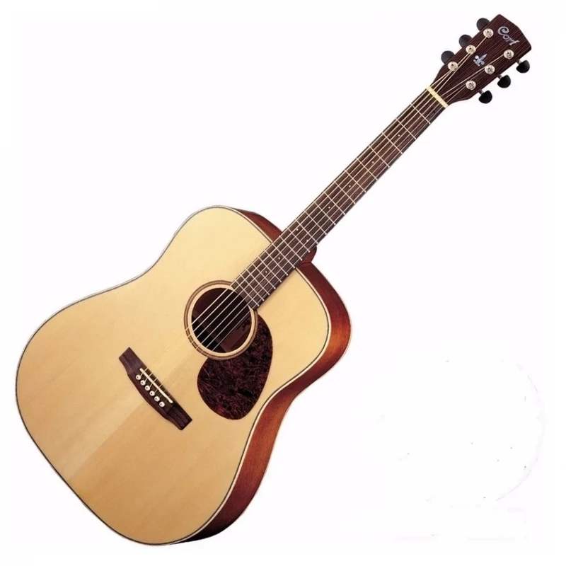 Guitarra Acustica Cuerpo Natural Cort EARTH100-NAT