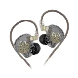 Auriculares In Ear Colores Transparente Y Negro marca Kz modelo Edx Lite 