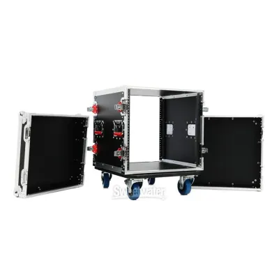 Estuche Rack Gator Gtour 10 Unidades Con Ruedas