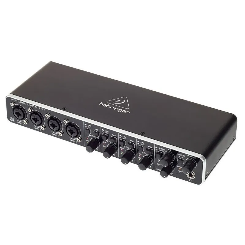 Interfaz De Audio Behringer Umc404hd