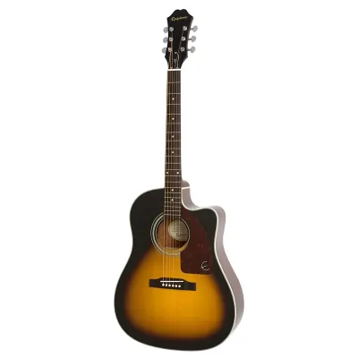 Guitarra Electroacustica Epiphone Aj210ce Sunburst