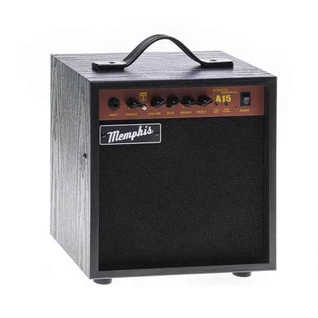 Amplificador De Guitarra marca Memphis modelo Ak15 15w Acústica