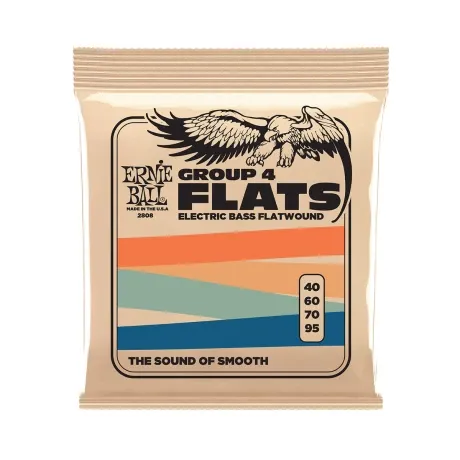 Encordado Bajo Ernie Ball Bass Flat Group Iv .040