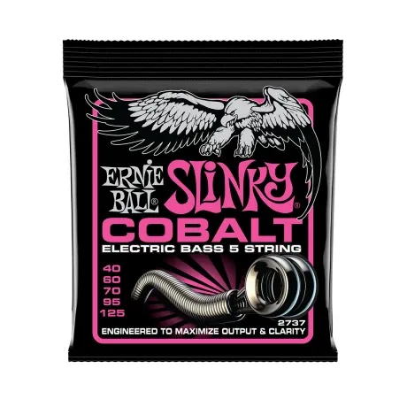 Encordado Bajo Ernie Ball Super Slinky Cobalt 5st 0.40-1.25