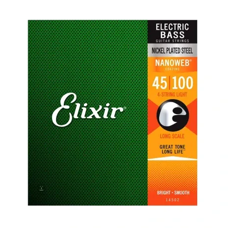 Encordado Bajo Elixir Nanoweb 045-100 Light