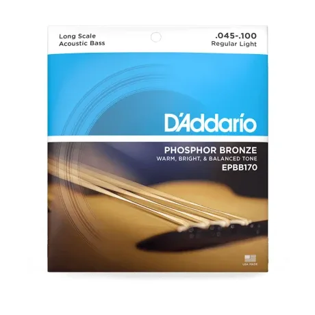 Encordado Bajo Daddario Epbb170 Bronze 045