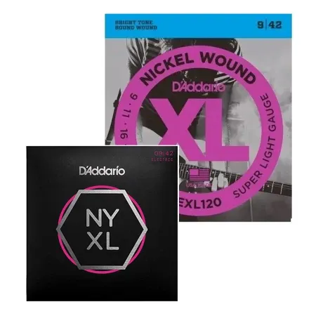 Encordado Electrica Pack Daddario Exl120/nyxl0942