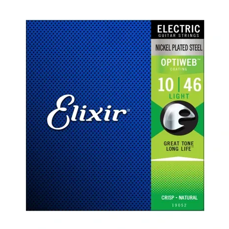 Encordado Electrica Elixir Optiweb 010-046 Light