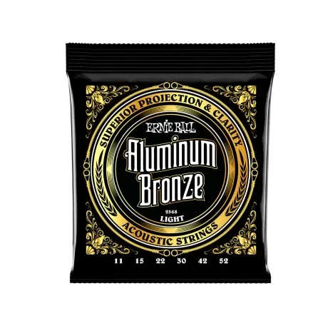 Encordado Folk Ernie Ball P02568 Light Aluminium 11/52