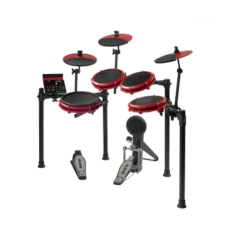 Batería Electrónica Alesis Nitro Max Kit Special Edition Red Batería Electrónica Alesis Nitro Max Kit Special Edition Red