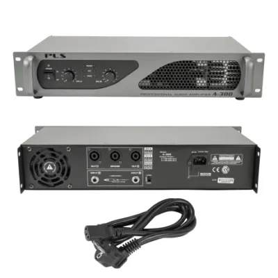 Potencia PLS  A300 2x150w En 4 Ohms 8 Kg.