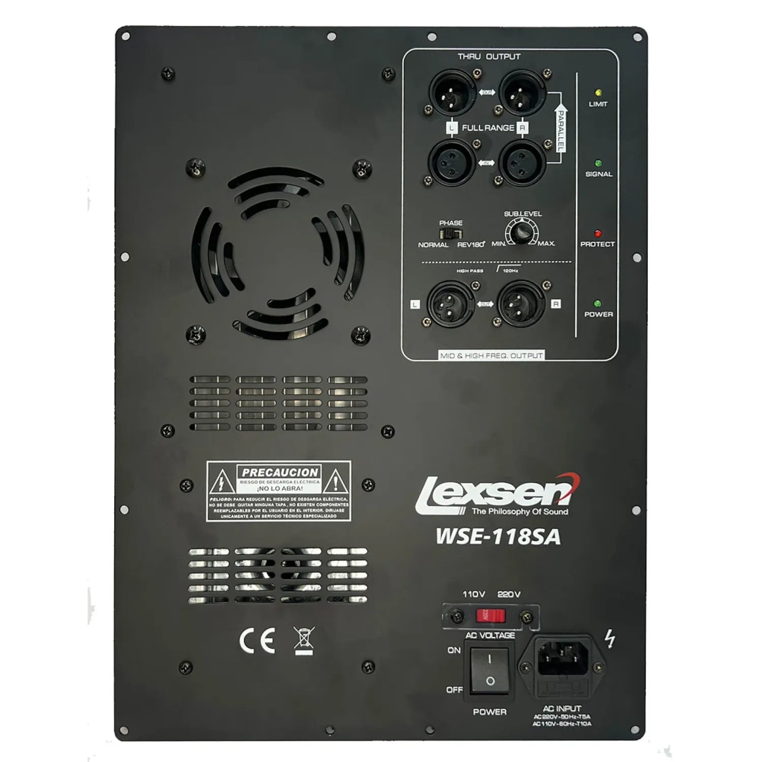 Módulo Amplificador Lexsen Wse118a 500w Completo