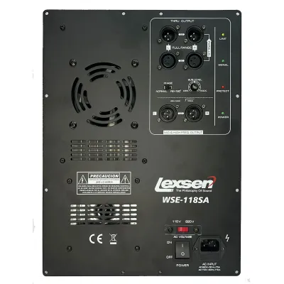 Módulo Amplificador Lexsen Wse118a 500w Completo