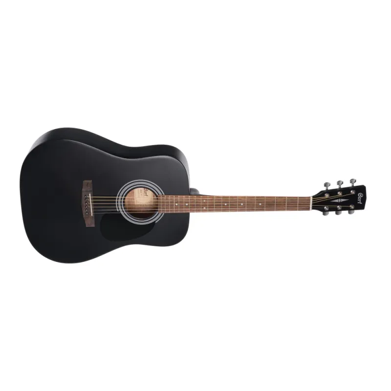 Guitarra Acústica Dreadnought Black Cort